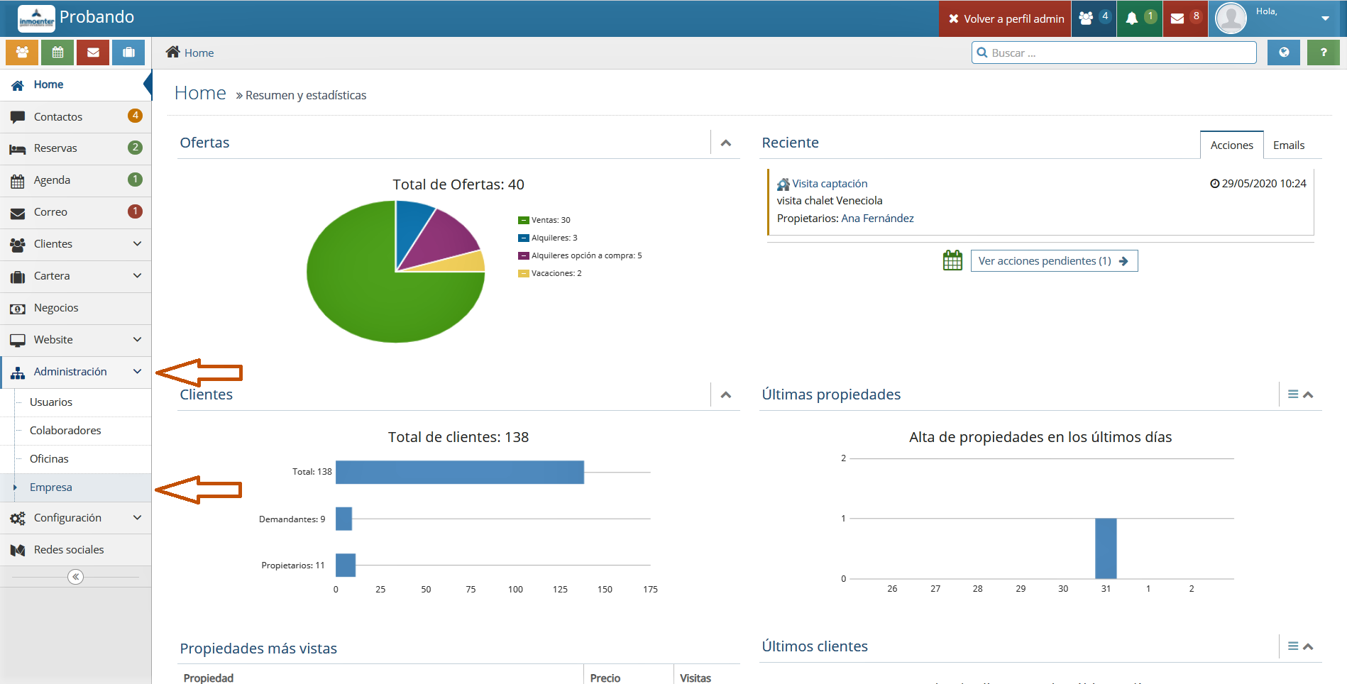 Datos de Empresa 1