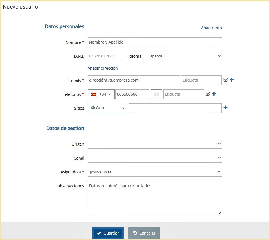 IE – Gestión de Usuarios en InmoEnter 4