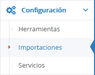 Importación automática de propiedades