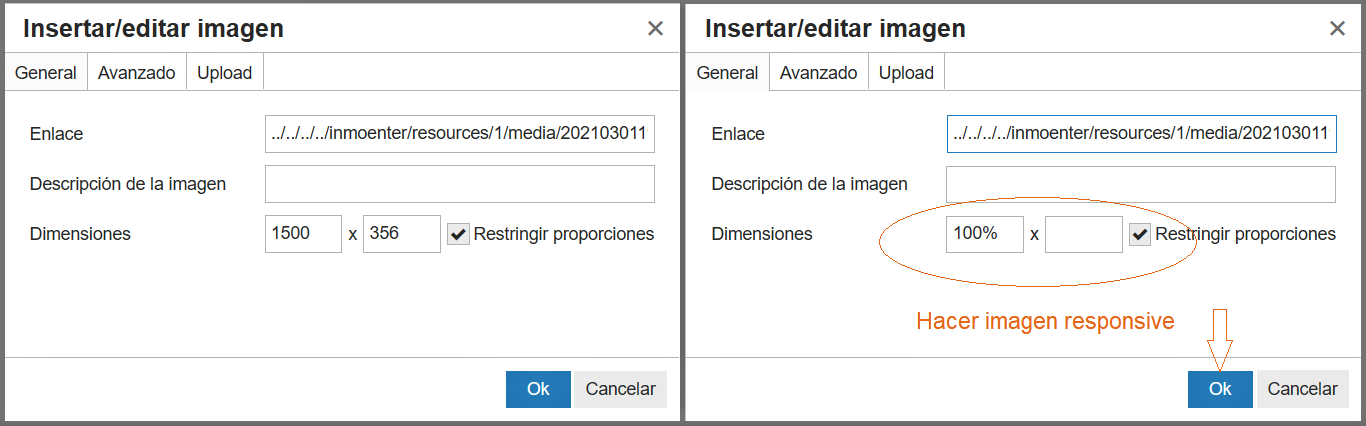 InmoEnter, Crear página estática 6