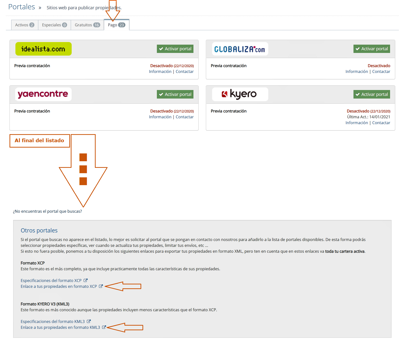 InmoEnter – Crear XML para exportar propiedades 2