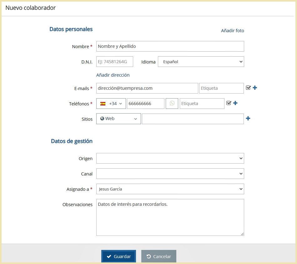 InmoEnter – gestión de colaboradores 3