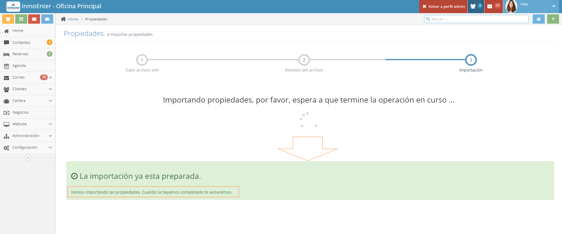 InmoEnter – Importación de propiedades XML 8