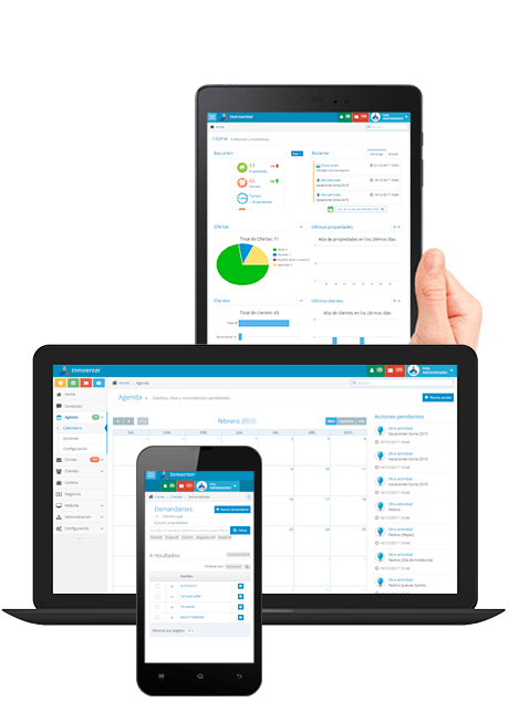 Software Web Inmobiliario multidispositivo