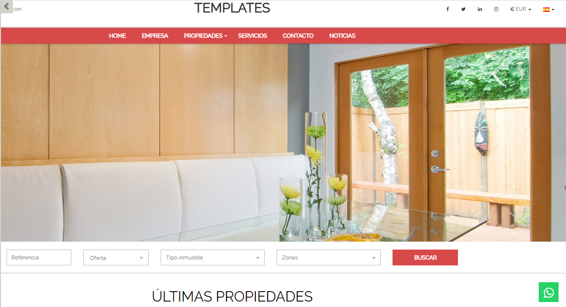 Web inmobiliaria_Inmoenter